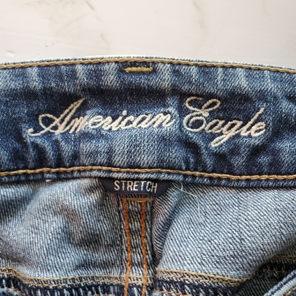 AE Artist Short Flare Jeans Medium Wash - Picture 7 of 7